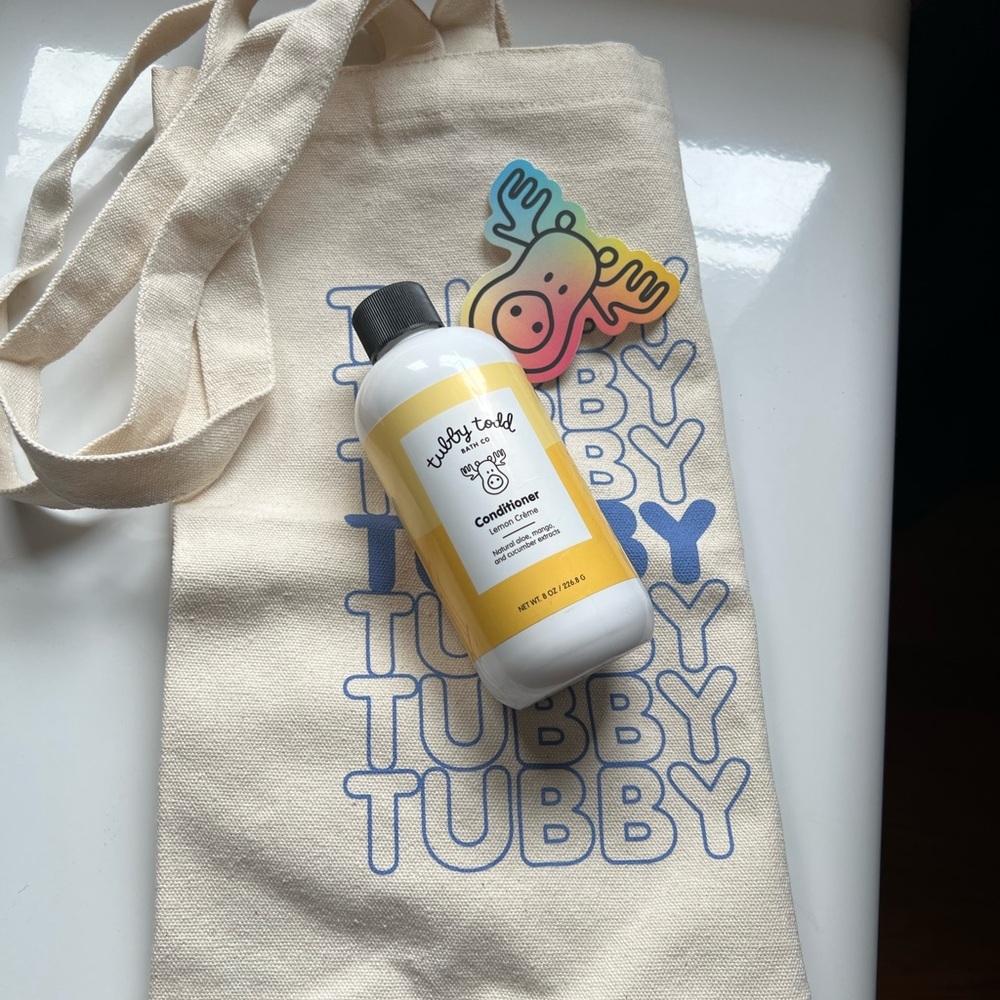 Tubby‎ Todd Lemon Crème Limited Edition 8 oz. Conditioner with BONUS